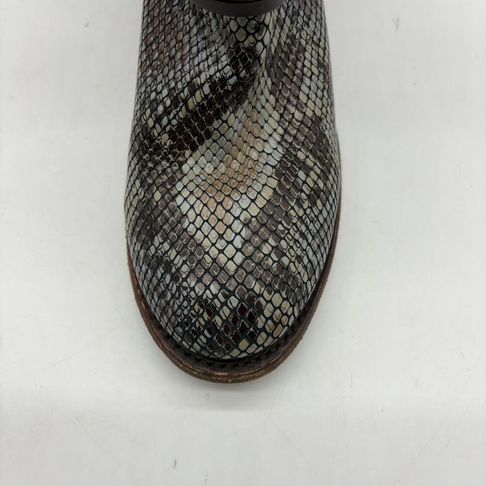 Freebird by Steven Snake-Effect Leather Ankle Boots - Picture 3 of 9